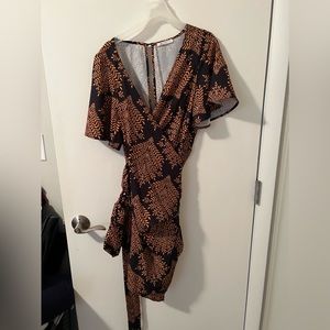 Black & Orange Romper